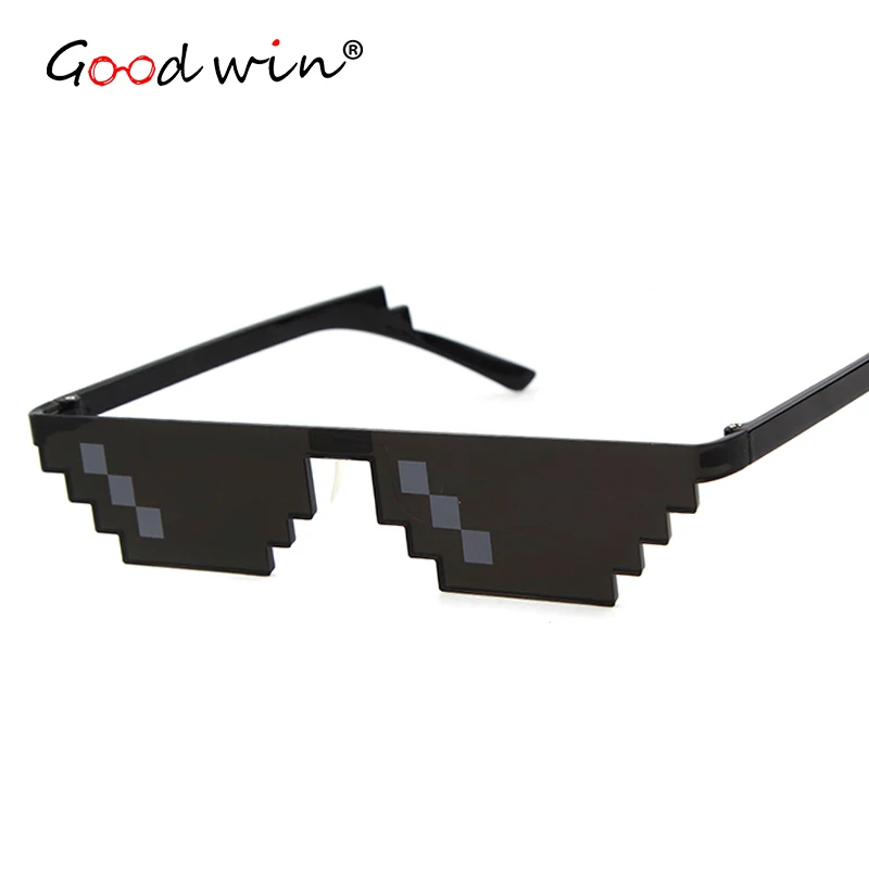 Good Win High Quality Sunglasses Men Brand Designer Thug Life Glasses My World Pixel Sun Glasses For Women Men Rimless Eyeglass
Good Win High Quality Sunglasses Men Brand Designer Thug Life Glasses My World Pixel Sun Glasses For Women Men Rimless Eyeglass