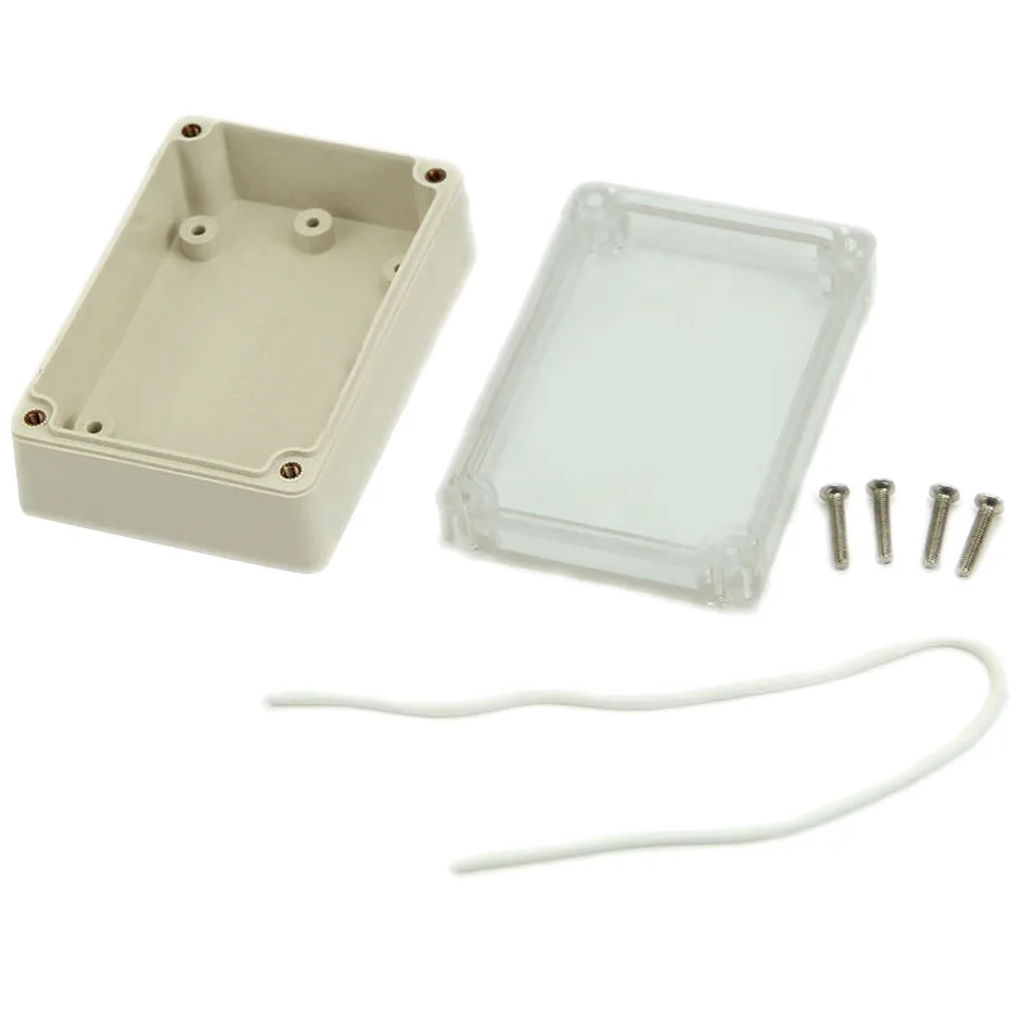 New F20T 85x58x33mm Small Plastic Housing Security Power Waterproof Box VEC29 P10
New F20T 85x58x33mm Small Plastic Housing Security Power Waterproof Box VEC29 P10