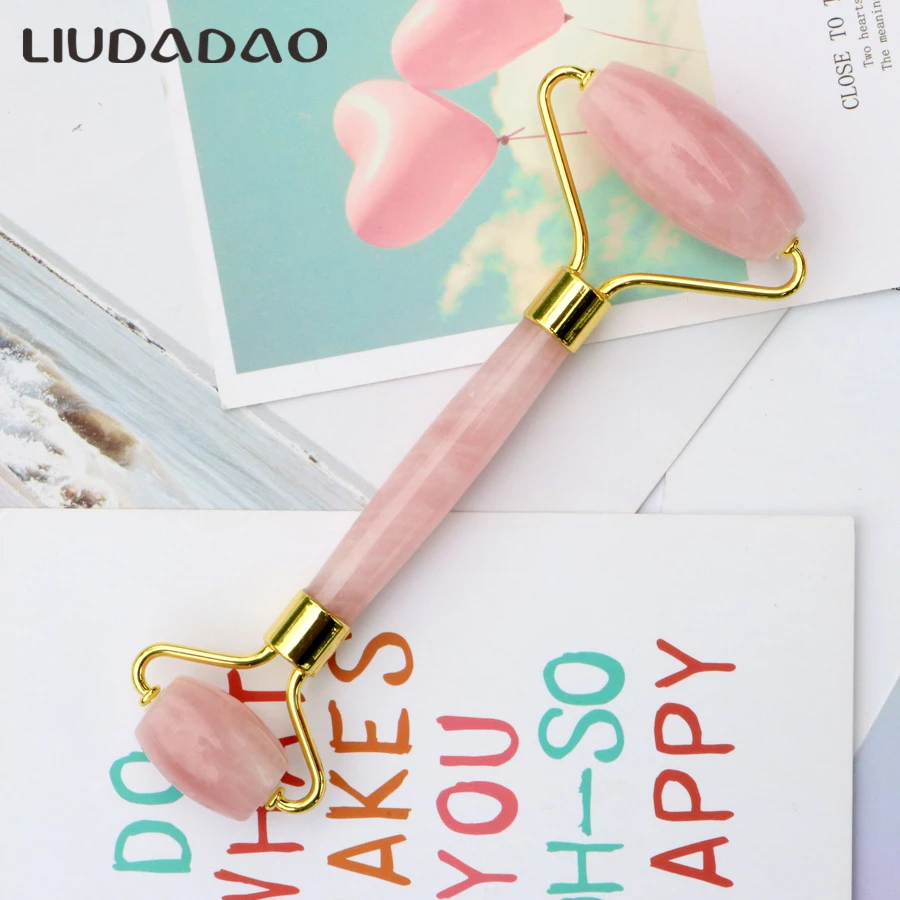 Rose Quartz Jade Roller Massage Facial Massager Quiet Face Roller Facial Roller Face Slimming Massager Body Neck Head Massager
Rose Quartz Jade Roller Massage Facial Massager Quiet Face Roller Facial Roller Face Slimming Massager Body Neck Head Massager