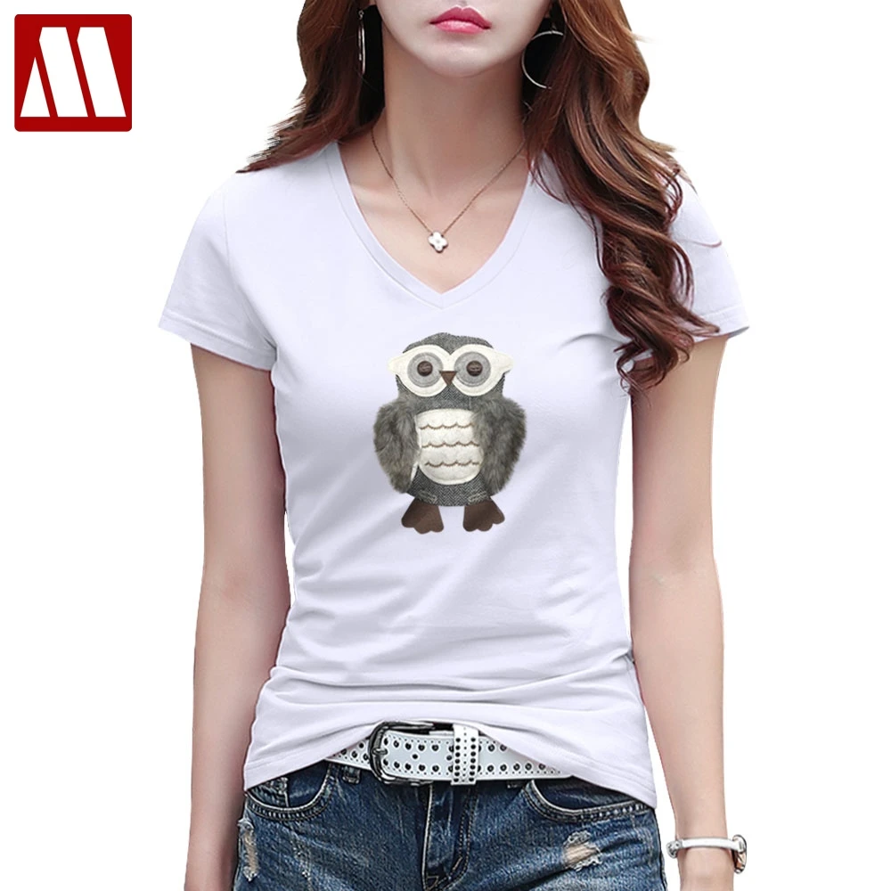 2019 Noble Elegant Tshirt Fashion Hot Sale Women T Shirt Owls Appliques Female V Neck t-shirts Short Sleeve Casual Cute Tops Tee
2019 Noble Elegant Tshirt Fashion Hot Sale Women T Shirt Owls Appliques Female V Neck t-shirts Short Sleeve Casual Cute Tops Tee