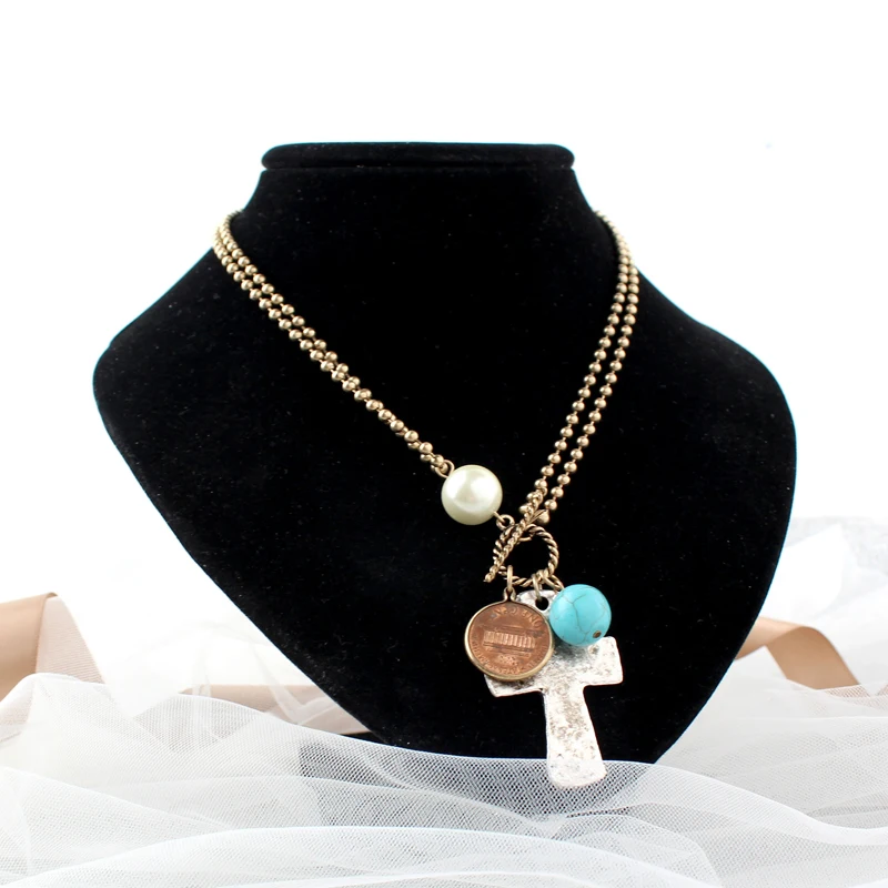 2019 New Fashion Alloy Cross Necklace for Women Vintage Coin Beads Pendant Long Chain Necklace Jewelry Accessory Gift
2019 New Fashion Alloy Cross Necklace for Women Vintage Coin Beads Pendant Long Chain Necklace Jewelry Accessory Gift