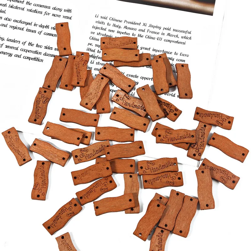 25/50/100pcs 2 Holes 30mm Square Handmade Wood Beads DIY Craft Buttons Wooden Label Tag for DIY Sewing Clothes Scrapbooking
25/50/100pcs 2 Holes 30mm Square Handmade Wood Beads DIY Craft Buttons Wooden Label Tag for DIY Sewing Clothes Scrapbooking