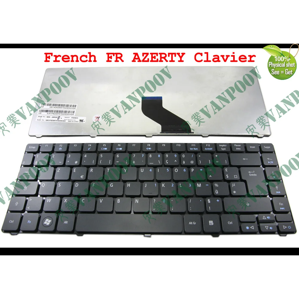NEW French FR Laptop Keyboard for Acer Aspire 3810 4741G 4741Z 4741ZG 4810 4820T 4820TG 5935 5935G 5940 5940G 5942 5942G Black
NEW French FR Laptop Keyboard for Acer Aspire 3810 4741G 4741Z 4741ZG 4810 4820T 4820TG 5935 5935G 5940 5940G 5942 5942G Black