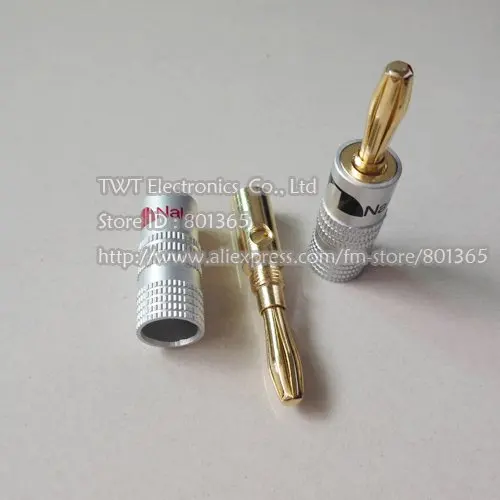 Wholesale Nakamichi Banana Plug Gold Plated Speaker Banana Plug Connector Red and Black Color 30Qty/lot
Wholesale Nakamichi Banana Plug Gold Plated Speaker Banana Plug Connector Red and Black Color 30Qty/lot