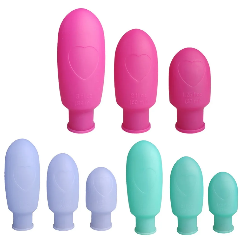 37ml/60ml/89ml Portable Silicone Sub-Bottling For Cosmetic Shampoo Shower Gel Bottle Travel Packing Bottle (random color)
37ml/60ml/89ml Portable Silicone Sub-Bottling For Cosmetic Shampoo Shower Gel Bottle Travel Packing Bottle (random color)