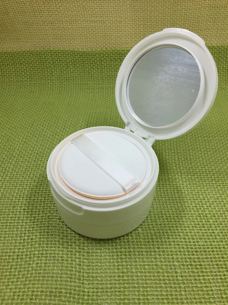 1pcs empty loose powder jar with sifter mirror Cosmetic plastic powder compact white Clamshell Makeup case subpackage Box
1pcs empty loose powder jar with sifter mirror Cosmetic plastic powder compact white Clamshell Makeup case subpackage Box