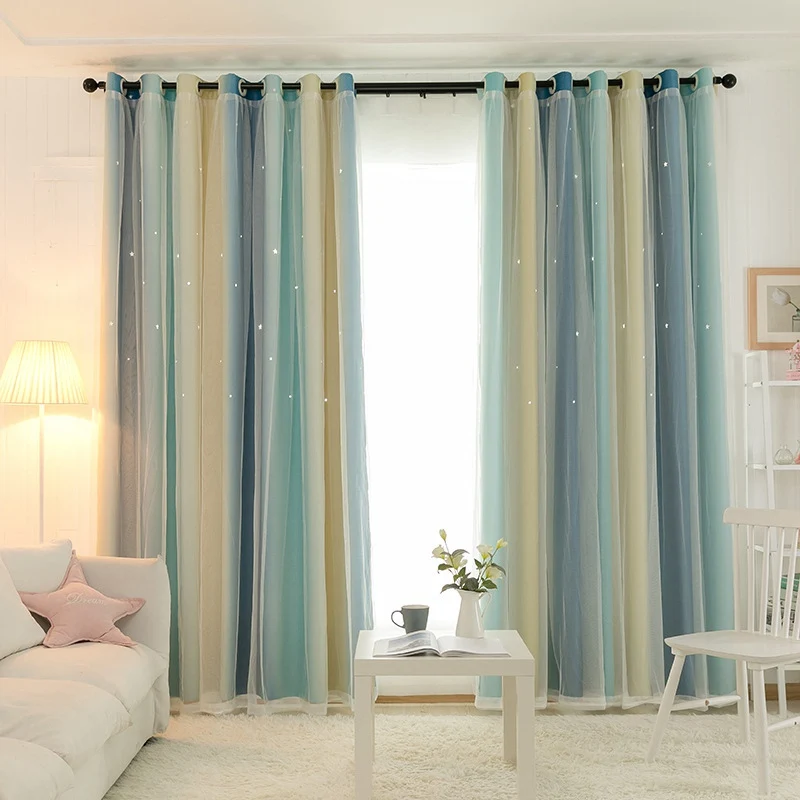 Fashion Modern High Quality Window Curtains High Shading Curtains with Screening Mixed-color Living Room Soft Bedroom Decor
Fashion Modern High Quality Window Curtains High Shading Curtains with Screening Mixed-color Living Room Soft Bedroom Decor
