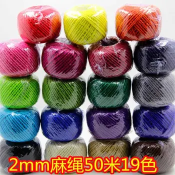 50M/roll 2mm Natural Burlap Hessian Jute Twine Cord Hemp Rope String Fit Dream Catcher Ring Decoration DIY Jewelry Findings
50M/roll 2mm Natural Burlap Hessian Jute Twine Cord Hemp Rope String Fit Dream Catcher Ring Decoration DIY Jewelry Findings