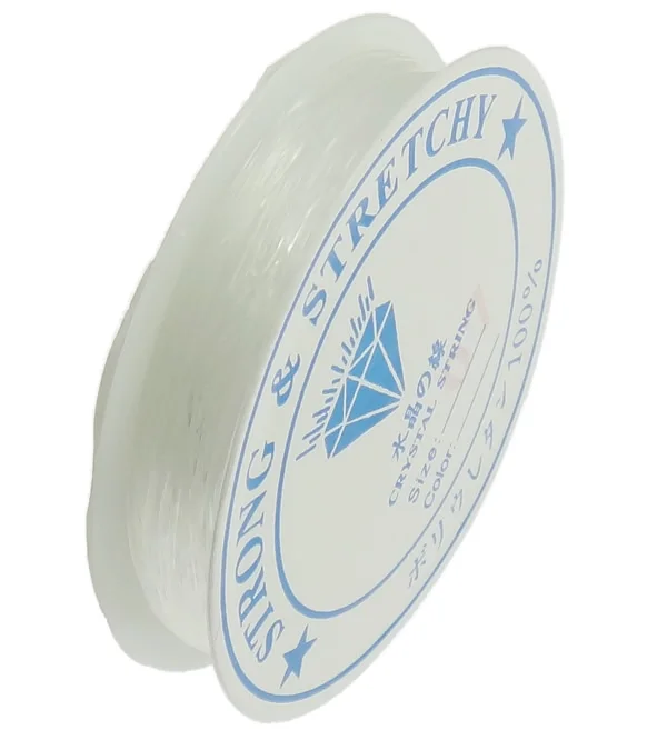 Free Shipping Jewelry Making DIY Crystal Thread, Elasticity, white color, shining surface, 67mm, 0.7mm, 10PCs/Lot, Sold by Lot
Free Shipping Jewelry Making DIY Crystal Thread, Elasticity, white color, shining surface, 67mm, 0.7mm, 10PCs/Lot, Sold by Lot