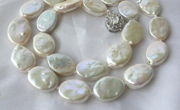 feel shipping stunning big 16mm baroque white freshwater cultured pearl necklace
feel shipping stunning big 16mm baroque white freshwater cultured pearl necklace