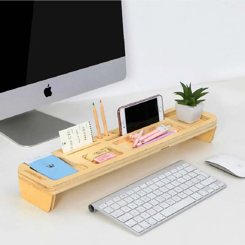 BF040 Fashion Solid wood storage rack multi-functional useful desk computer keyboard stacks, wooden desktop sundries 52*12*4cm
BF040 Fashion Solid wood storage rack multi-functional useful desk computer keyboard stacks, wooden desktop sundries 52*12*4cm