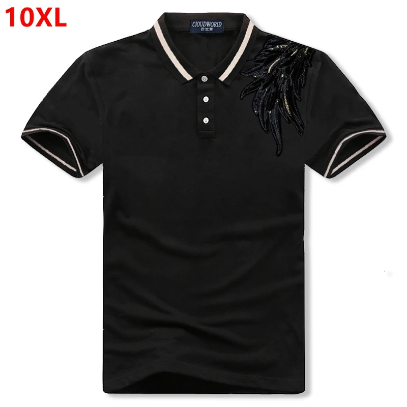 Super extra large plus size tide brand Polo Shirts 10XL 9XL loose cotton lapel short sleeve POLO shirt embroidery men's clothing
Super extra large plus size tide brand Polo Shirts 10XL 9XL loose cotton lapel short sleeve POLO shirt embroidery men's clothing
