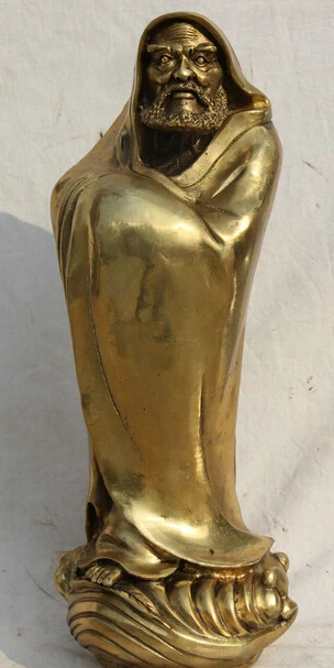 JP S0524 16 Chinese Buddhism Brass Stand Arhat Damo Bodhidharma Dharma Buddha Statue Discount 35%
JP S0524 16 Chinese Buddhism Brass Stand Arhat Damo Bodhidharma Dharma Buddha Statue Discount 35%