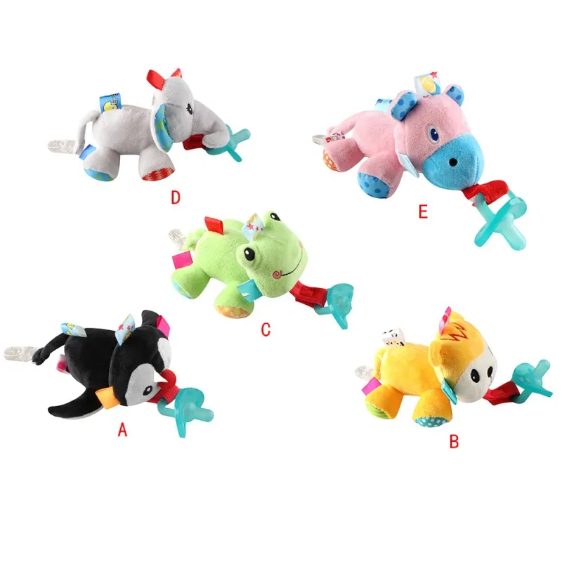 Baby Pacifiers Silicone Cartoon Animal Plush Nipple Soother Toys Toddler Boy Clips Girl Toy Baby Pacifier Clip
Baby Pacifiers Silicone Cartoon Animal Plush Nipple Soother Toys Toddler Boy Clips Girl Toy Baby Pacifier Clip