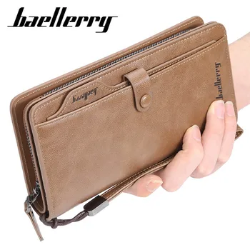Baellerry Men Long Fashion Wallets Desigh Zipper Card Holder Leather Purse Solid Coin Pocket High Quality Male Purse
Baellerry Men Long Fashion Wallets Desigh Zipper Card Holder Leather Purse Solid Coin Pocket High Quality Male Purse