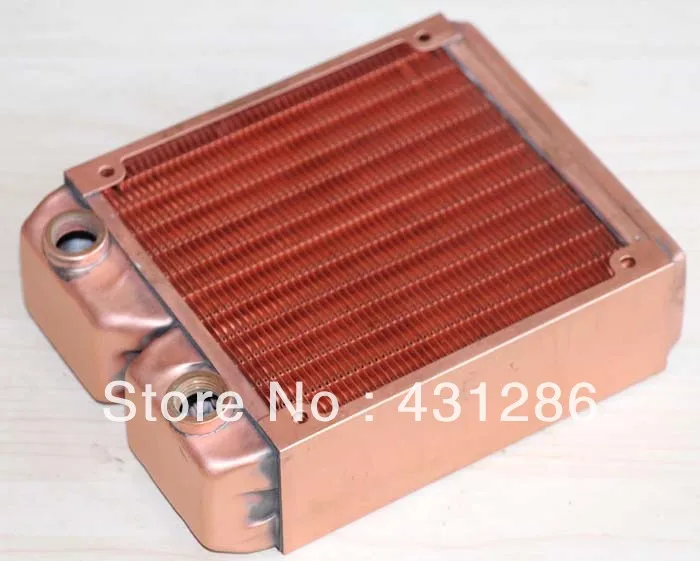 Ke Ruiwo KRw-H120mm, Full Copper Manual Radiator, 45mm Rhickness, 120mm High Quality Red Copper Radiators, For 120mm Fan
Ke Ruiwo KRw-H120mm, Full Copper Manual Radiator, 45mm Rhickness, 120mm High Quality Red Copper Radiators, For 120mm Fan