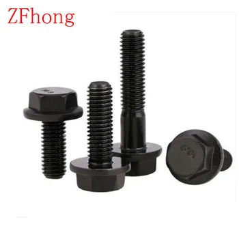10pcs/lot DIN6921 M8 Steel With Black Grade 10.9 Hex Flange Bolt Bolts M8*20/25/30/35/40
10pcs/lot DIN6921 M8 Steel With Black Grade 10.9 Hex Flange Bolt Bolts M8*20/25/30/35/40