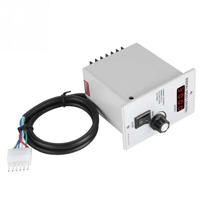 AC 220V 50Hz 15-400W Digital Adjustable Stepless Motor Speed Controller 0-1450rpm 15W/ 60W/ 120W/ 250W/ 400W for Choose
AC 220V 50Hz 15-400W Digital Adjustable Stepless Motor Speed Controller 0-1450rpm 15W/ 60W/ 120W/ 250W/ 400W for Choose