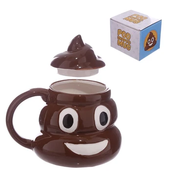 Creative Funny Poop Ceramic Mugs,Porcelain Water Cup with Handgrip Lid Tea Cup Cartoon Coffee Milk Mug Office Drinkware Gift
Creative Funny Poop Ceramic Mugs,Porcelain Water Cup with Handgrip Lid Tea Cup Cartoon Coffee Milk Mug Office Drinkware Gift