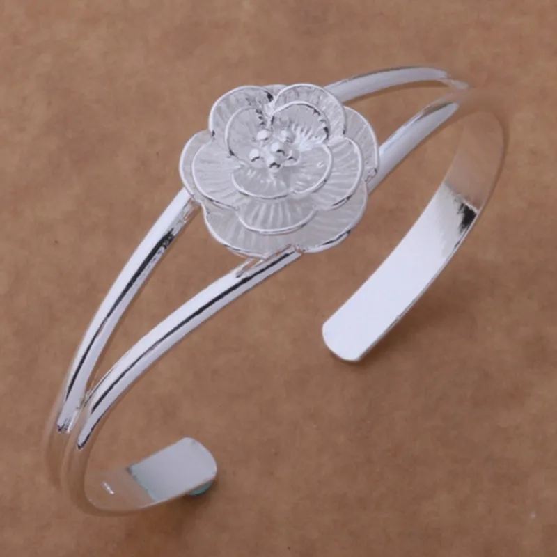One Piece Lotus One Rose Gold Flower Fashion Bracelet For Women Open Cuff Adjustable Silver Color Plated Trendy Wedding Bracelet
One Piece Lotus One Rose Gold Flower Fashion Bracelet For Women Open Cuff Adjustable Silver Color Plated Trendy Wedding Bracelet