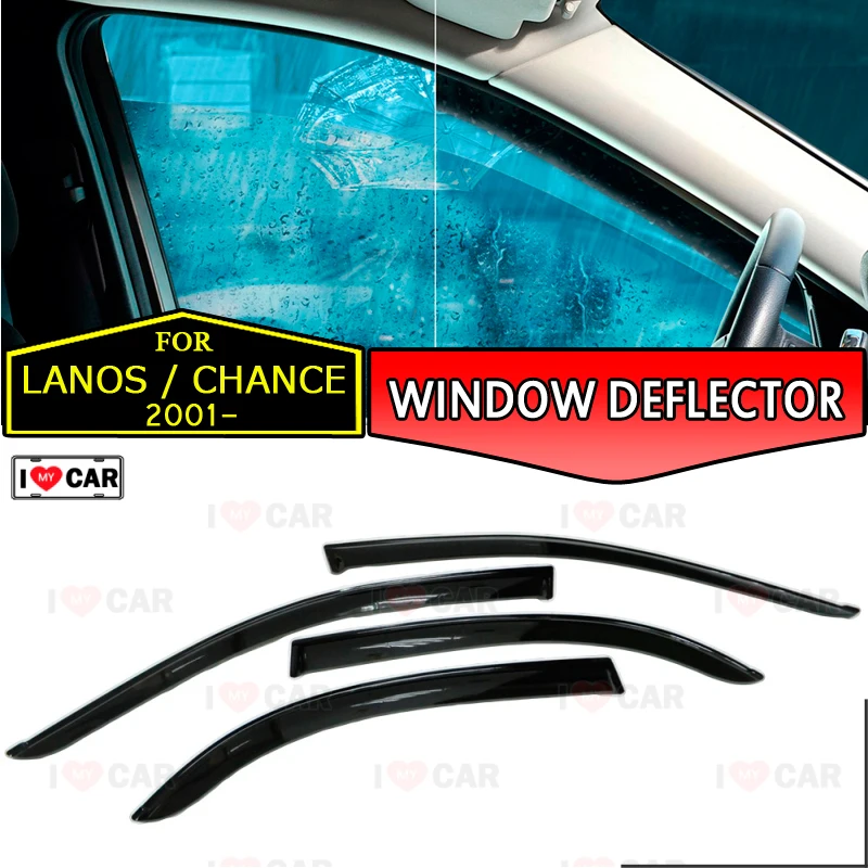 Window deflector for Chevrolet Lanos | ZAZ Sens 2001 car window deflector wind guard vent sun rain visor cover car styling decor
Window deflector for Chevrolet Lanos | ZAZ Sens 2001 car window deflector wind guard vent sun rain visor cover car styling decor
