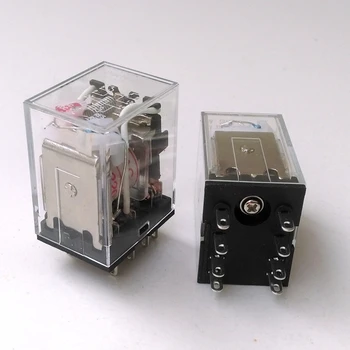 

5pcs/lot CHINT JZX-22F(D)-2Z AC220V General Relay HH52P Mini Relay MY2NJ with light