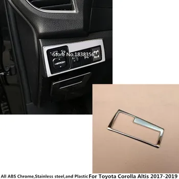 For Toyota Corolla Altis 2017 2018 2019 car stick styling cover stainless steel front head fog light switch trim frame lamp 1pcs
For Toyota Corolla Altis 2017 2018 2019 car stick styling cover stainless steel front head fog light switch trim frame lamp 1pcs