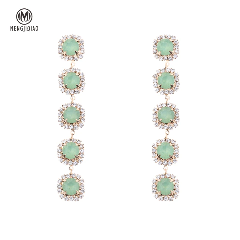 MENGJIQIAO 2018 New Luxury Shiny Rhinestone Long Statement Earrings For Women Temperament Party Eardrop Boucle D'oreille Crystal
MENGJIQIAO 2018 New Luxury Shiny Rhinestone Long Statement Earrings For Women Temperament Party Eardrop Boucle D'oreille Crystal