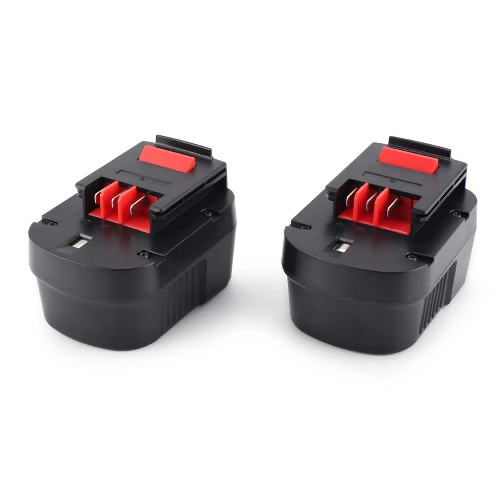 12V 3000mAh 2pcs Ni-MH Power Tool Rechargeable Replacement Battery for Black Decker Fast Charging A1714,B-8316,BD1444L,BPT1048
12V 3000mAh 2pcs Ni-MH Power Tool Rechargeable Replacement Battery for Black Decker Fast Charging A1714,B-8316,BD1444L,BPT1048