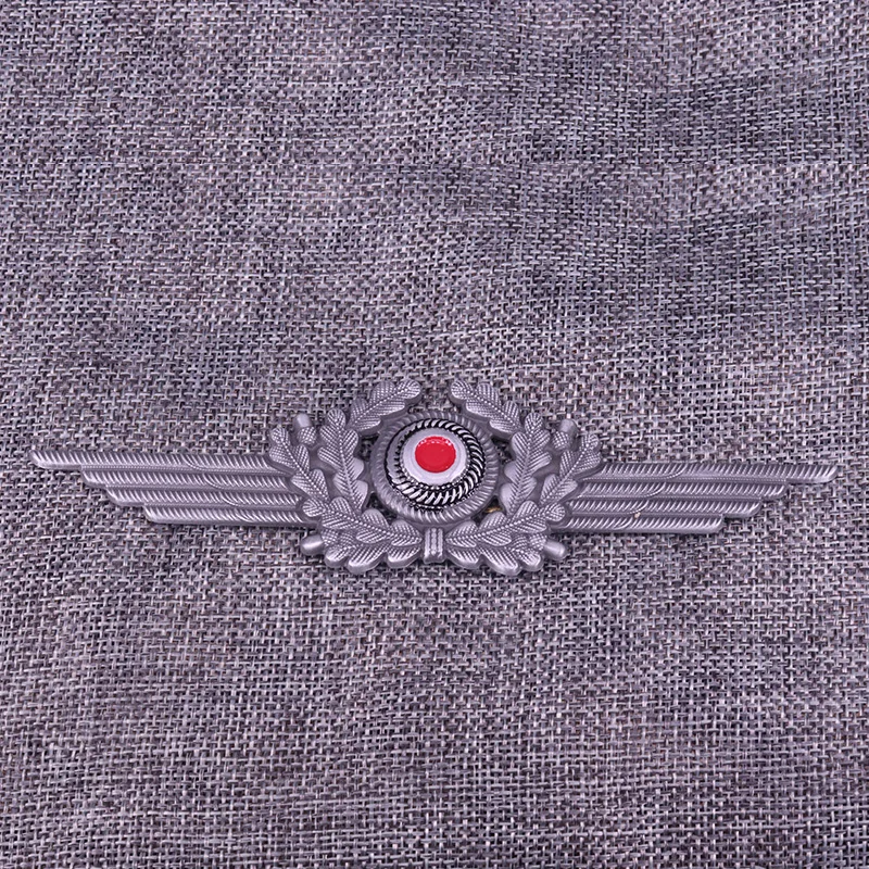 Luftwaffe General Visor Cap Wreath and Cockade - WW2 Repro German Badge Pilot Enamel Pin
Luftwaffe General Visor Cap Wreath and Cockade - WW2 Repro German Badge Pilot Enamel Pin