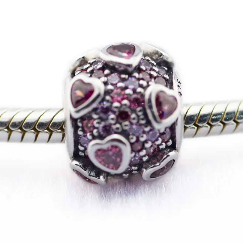 Explosion of Love Charms 925 Sterling Silver Multi-Colored CZ Beads for Jewelry Making Fits Original Brand Bracelet
Explosion of Love Charms 925 Sterling Silver Multi-Colored CZ Beads for Jewelry Making Fits Original Brand Bracelet