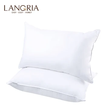 LANGRIA 2 PCS Down Alternative Bed Pillows White Breathable Hypoallergenic Down Proof and Durabl for Home Health Care
LANGRIA 2 PCS Down Alternative Bed Pillows White Breathable Hypoallergenic Down Proof and Durabl for Home Health Care