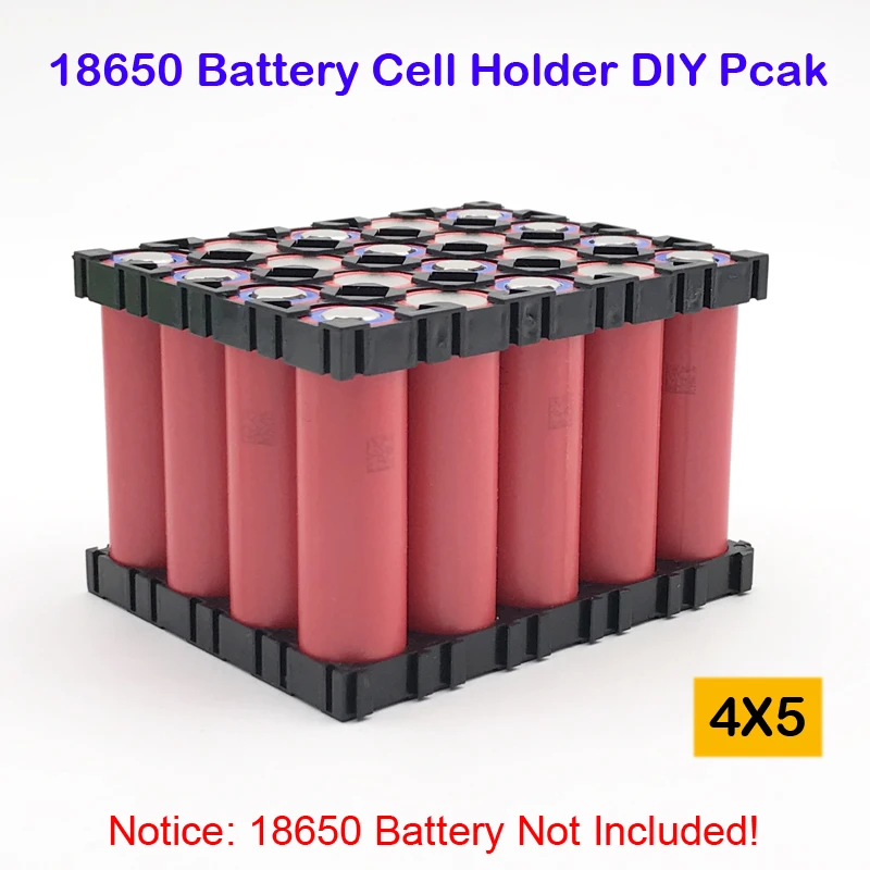 18650 battery holder Cylindrical battery bracket 18650 li-ion cell holder 4x5 holder 18650 batteries fixture diameter 5pcs ma6
18650 battery holder Cylindrical battery bracket 18650 li-ion cell holder 4x5 holder 18650 batteries fixture diameter 5pcs ma6