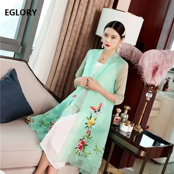 Casacos Feminino 2019 Summer Fashion Long Cardigan Jackets Women Exquisite Embroidery 3/4 Sleeve Casual Vintage Coat Outerwear
Casacos Feminino 2019 Summer Fashion Long Cardigan Jackets Women Exquisite Embroidery 3/4 Sleeve Casual Vintage Coat Outerwear