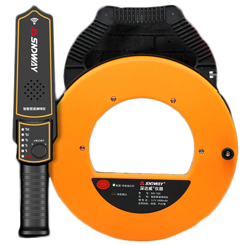 Plugging Device 20m Deep way Electrician Pipeline Detector Wear Wire Pipe Iron Pipe PVC Pipe Plugging Detecting Device SW-720
Plugging Device 20m Deep way Electrician Pipeline Detector Wear Wire Pipe Iron Pipe PVC Pipe Plugging Detecting Device SW-720