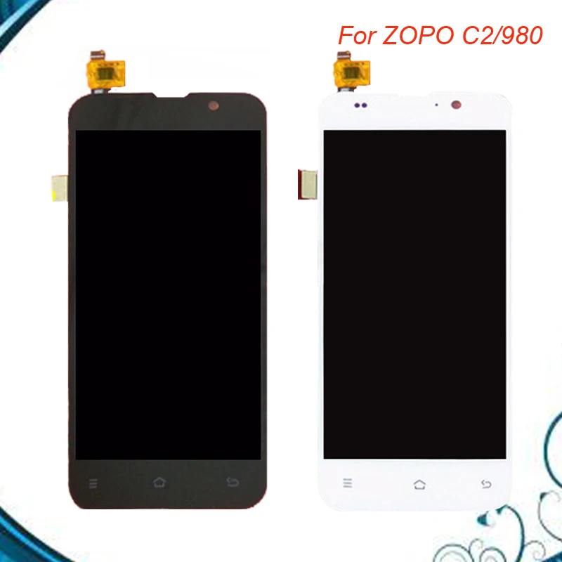 100% Tested Working Best Full LCD Display Touch Screen Digitizer Assembly For ZOPO C2/980 Black/White IN Stock
100% Tested Working Best Full LCD Display Touch Screen Digitizer Assembly For ZOPO C2/980 Black/White IN Stock