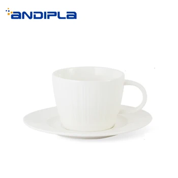 192ML Brief White Straight Lines Ceramic Porcelain Coffee Mug with Saucer Kit Office Master Water Cup Teacup for Birthday Gifts
192ML Brief White Straight Lines Ceramic Porcelain Coffee Mug with Saucer Kit Office Master Water Cup Teacup for Birthday Gifts