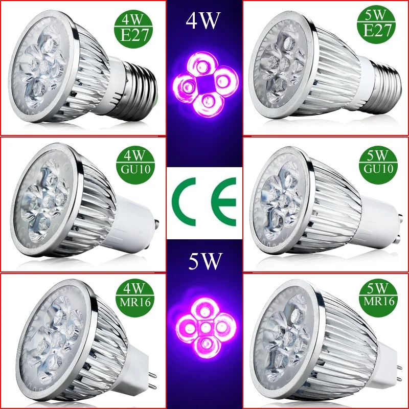 1pcs High Quality plant Light 4W 5W E27 GU10 AC 85-265V UV LED Ultraviolet 395-400nm Spotlight Lamp Bulb MR16 12V Violet Light
1pcs High Quality plant Light 4W 5W E27 GU10 AC 85-265V UV LED Ultraviolet 395-400nm Spotlight Lamp Bulb MR16 12V Violet Light