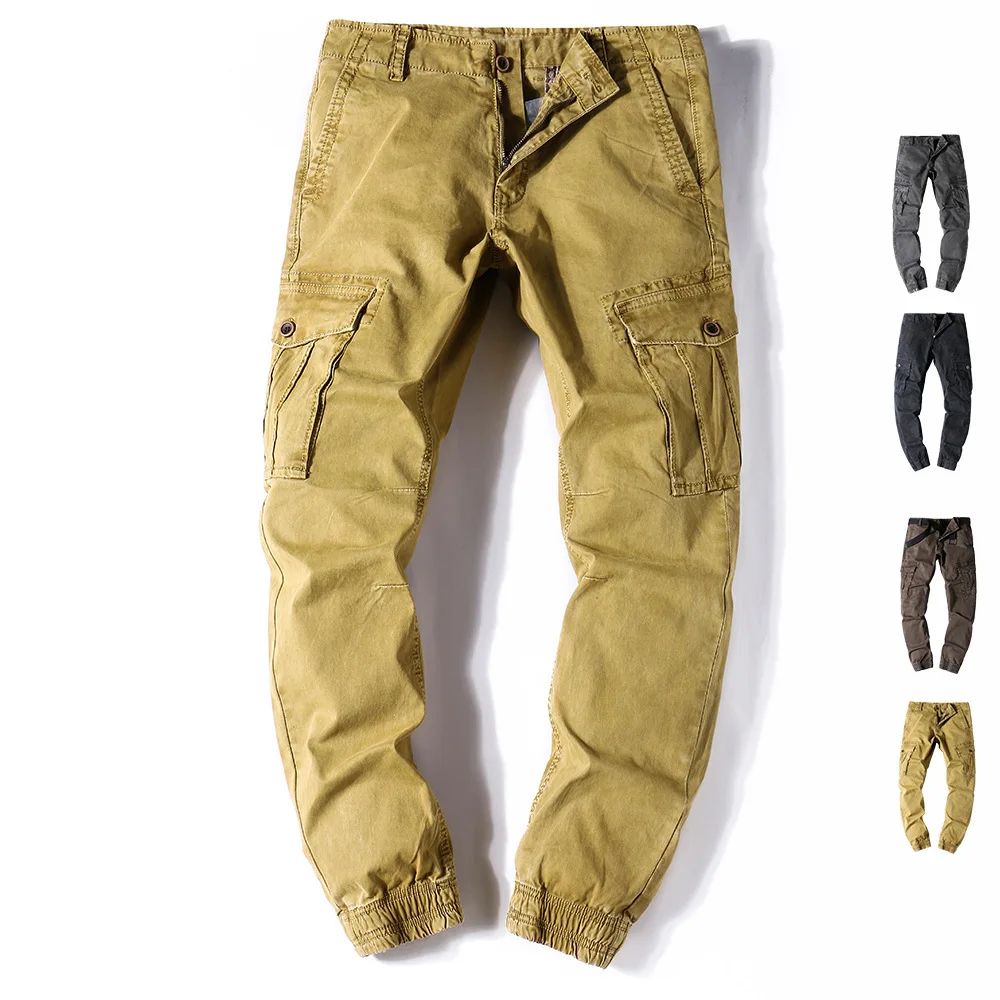 Fashion Casual Pants Men's Cargo Pants Big Size Men Baggy Trousers Military Tide Wtaps Convergent Narrow Cut Bottoms
Fashion Casual Pants Men's Cargo Pants Big Size Men Baggy Trousers Military Tide Wtaps Convergent Narrow Cut Bottoms