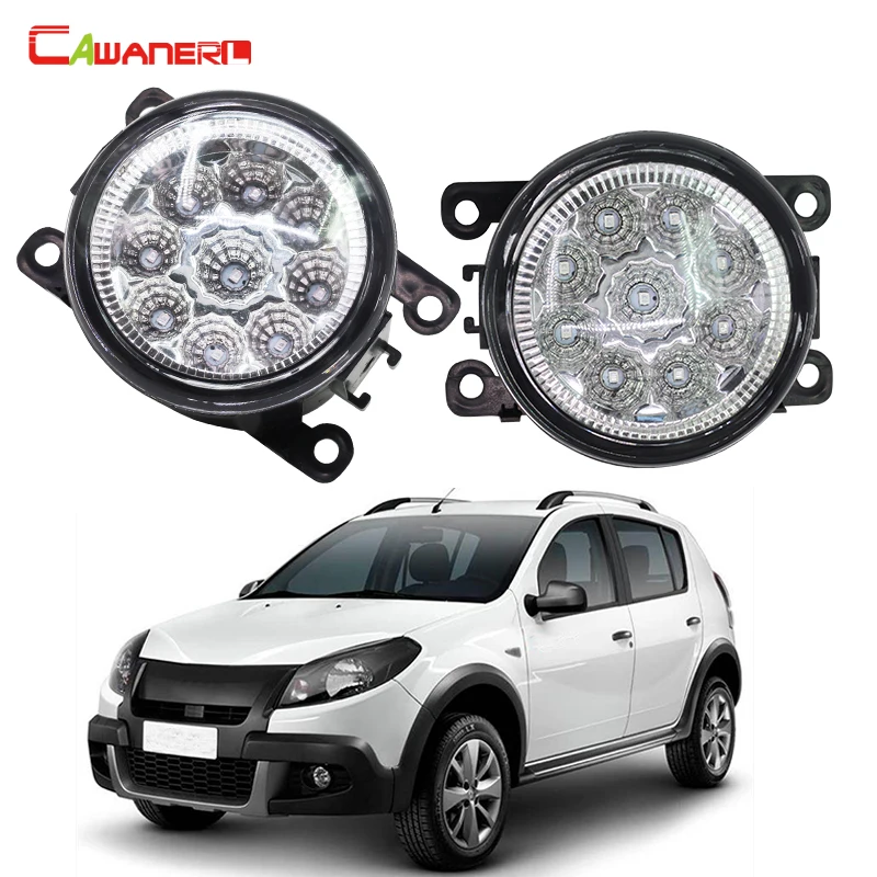 Cawanerl Car Styling LED Light Fog Lamp DRL Daytime Running Light 12V DC 1 Pair For Renault SANDERO STEPWAY Hatchback 2009-2015
Cawanerl Car Styling LED Light Fog Lamp DRL Daytime Running Light 12V DC 1 Pair For Renault SANDERO STEPWAY Hatchback 2009-2015