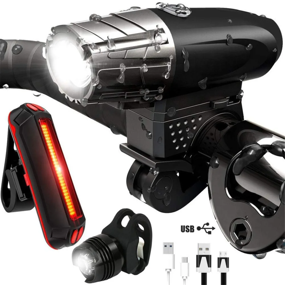 Cycling Bike Light Set,Waterproof Bike Light Front And Rear Bike Lamp Clip Light Super Water Resistant Safe and Comfortable S#4
Cycling Bike Light Set,Waterproof Bike Light Front And Rear Bike Lamp Clip Light Super Water Resistant Safe and Comfortable S#4