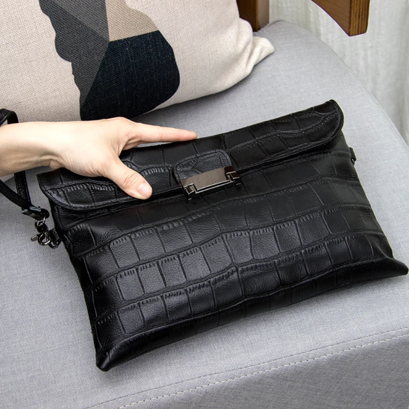 Lydian Slim Day Clutch Women Crocodile Genuine Leather Bags Famous Designer Handbags High Quality Shoulder Bags Female Totes
Lydian Slim Day Clutch Women Crocodile Genuine Leather Bags Famous Designer Handbags High Quality Shoulder Bags Female Totes