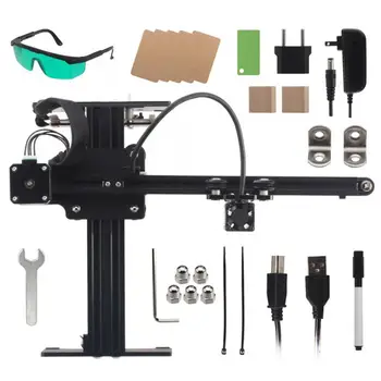 7W Laser Engraving Machine for Neje Master Available to Carve Metal Wood Paper Card for Windows, Mac , Android US Plug 110-240V
7W Laser Engraving Machine for Neje Master Available to Carve Metal Wood Paper Card for Windows, Mac , Android US Plug 110-240V