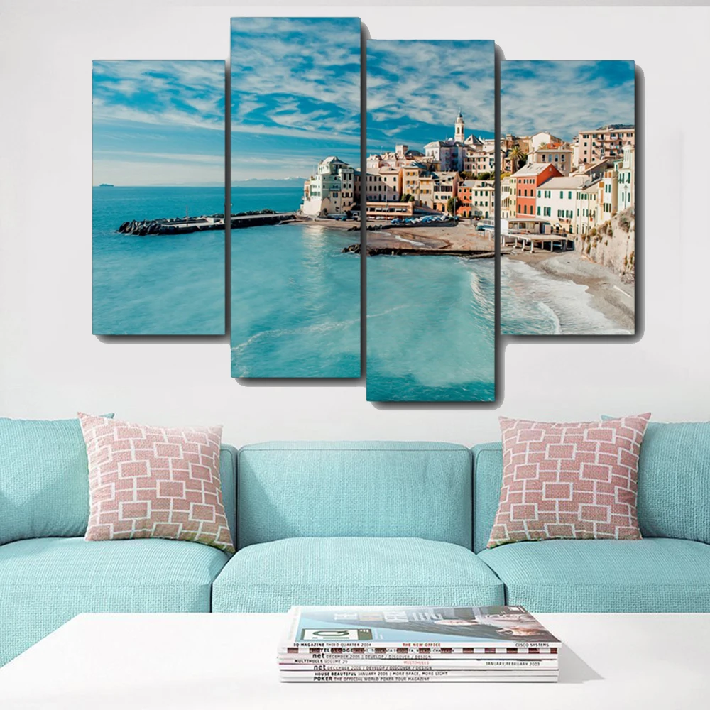 Seascape City Scenery Canvas Painting Calligraphy Prints Home Decoration Wall Art Poster Pictures for Living Room Bedroom
Seascape City Scenery Canvas Painting Calligraphy Prints Home Decoration Wall Art Poster Pictures for Living Room Bedroom