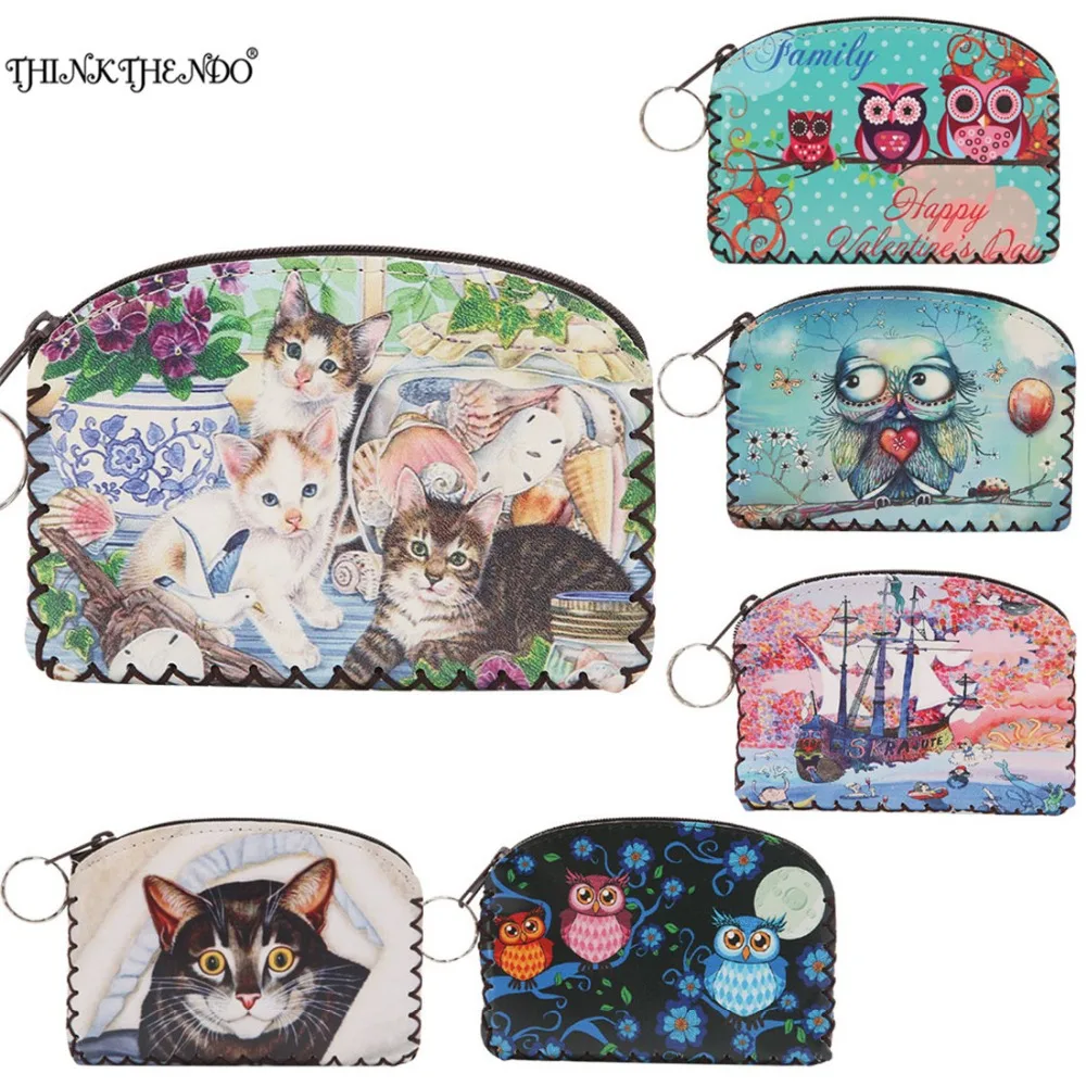 Faux leather Cute Women Cartoon Animal Owl Zipper Change Coin Purse Wallet Pouch Bag Case
Faux leather Cute Women Cartoon Animal Owl Zipper Change Coin Purse Wallet Pouch Bag Case