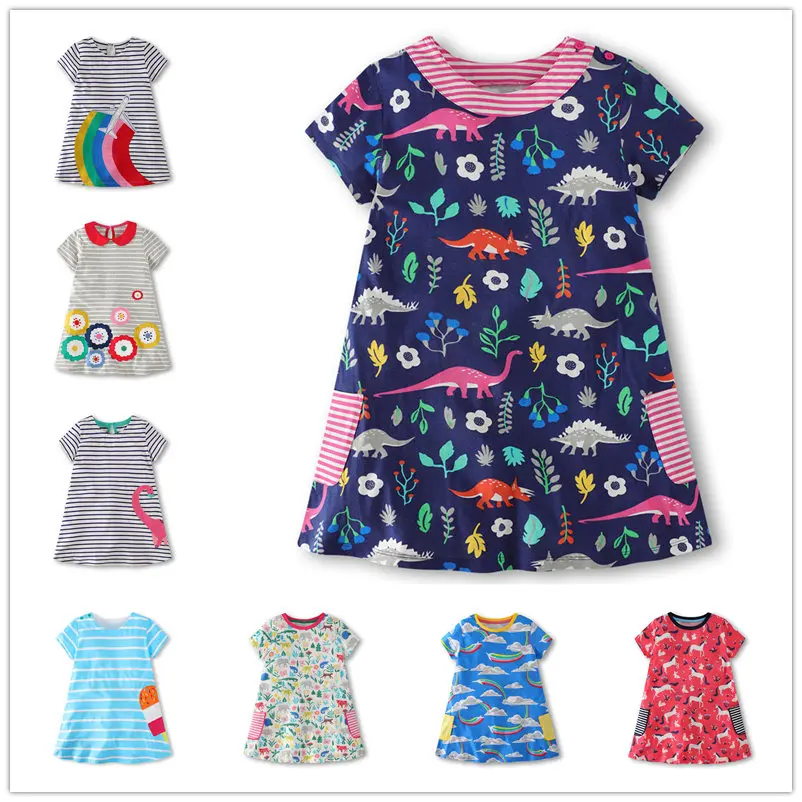 Q-26, retail, 1-11T, summer children girls dress, short sleeve print stripe dress, 100% cotton jersey
Q-26, retail, 1-11T, summer children girls dress, short sleeve print stripe dress, 100% cotton jersey