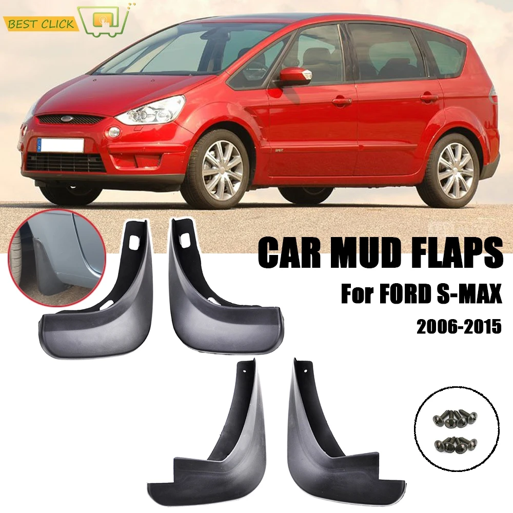 Set Molded Mud Flaps For Ford S-Max 2006 - 2015 Mudflaps Splash Guards Front Rear Mudguards 2007 2008 2009 2010 2011 2012
Set Molded Mud Flaps For Ford S-Max 2006 - 2015 Mudflaps Splash Guards Front Rear Mudguards 2007 2008 2009 2010 2011 2012