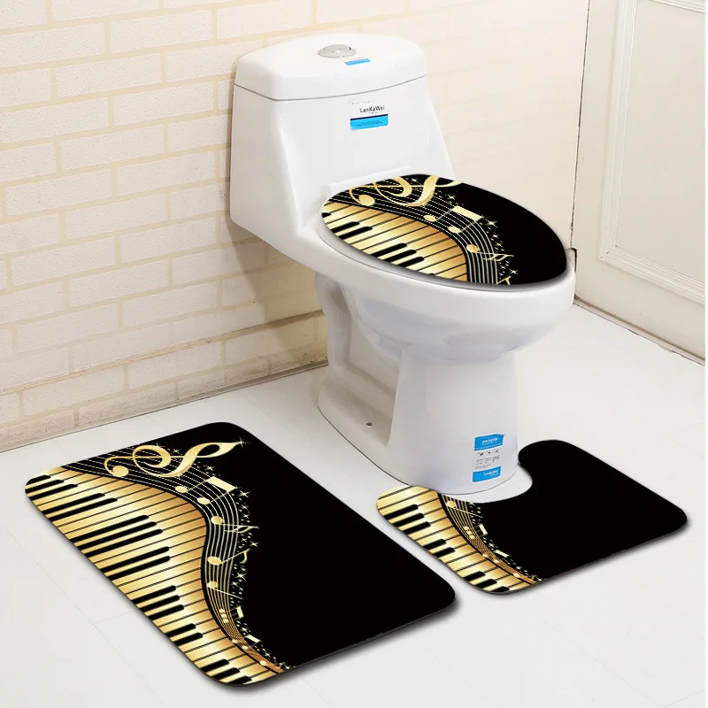 Zeegle Creative HD Printing 3Pcs Bathroom Rugs Anti-slip Toilet Mats Set Washroom Floor Mats Absorbent Bath Rug Shower Foot Pads
Zeegle Creative HD Printing 3Pcs Bathroom Rugs Anti-slip Toilet Mats Set Washroom Floor Mats Absorbent Bath Rug Shower Foot Pads