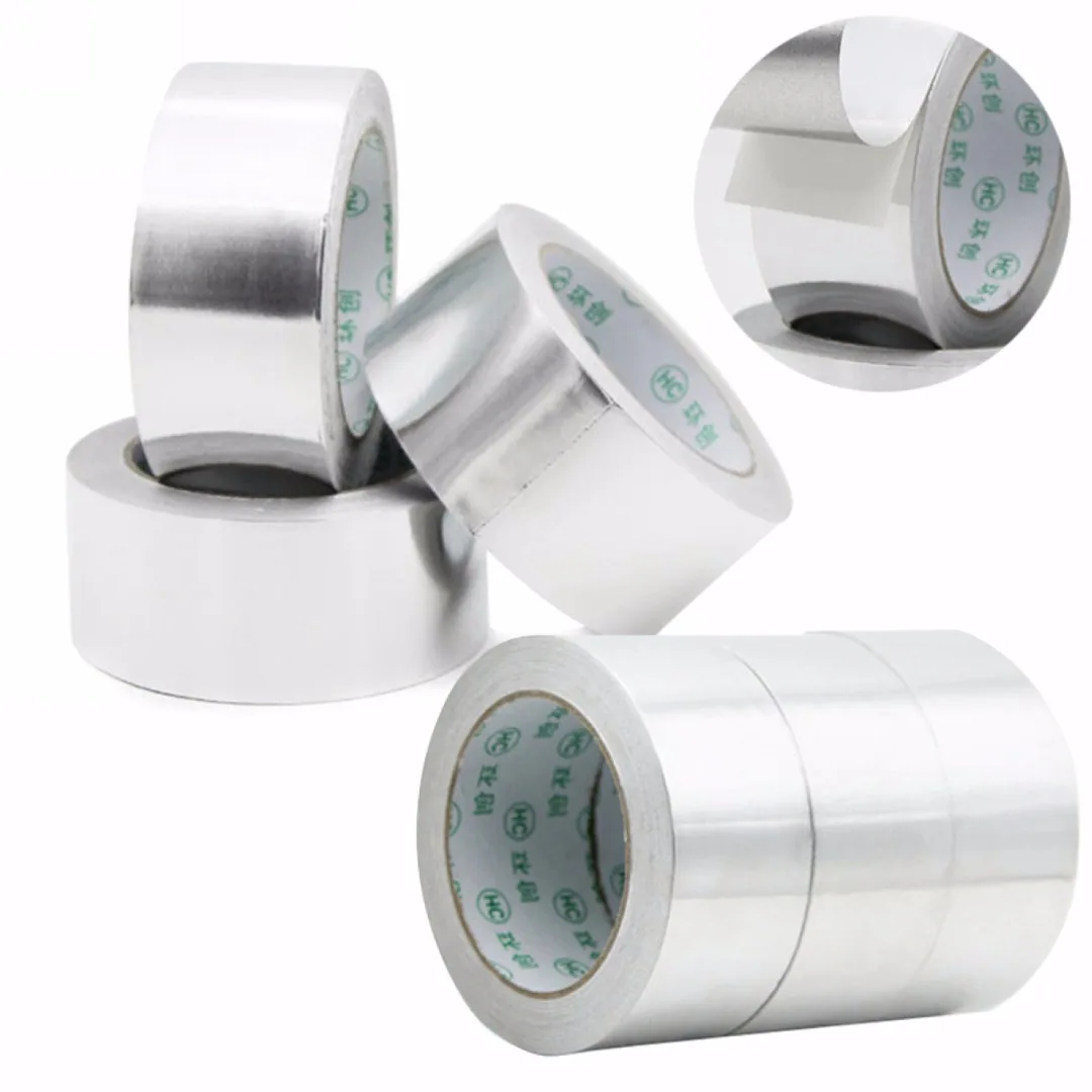 Strong Aluminium Self Adhesive Foil Tape 48mmx10m Roll Foil Tape Repair Panel Mayitr Hot Selling
Strong Aluminium Self Adhesive Foil Tape 48mmx10m Roll Foil Tape Repair Panel Mayitr Hot Selling