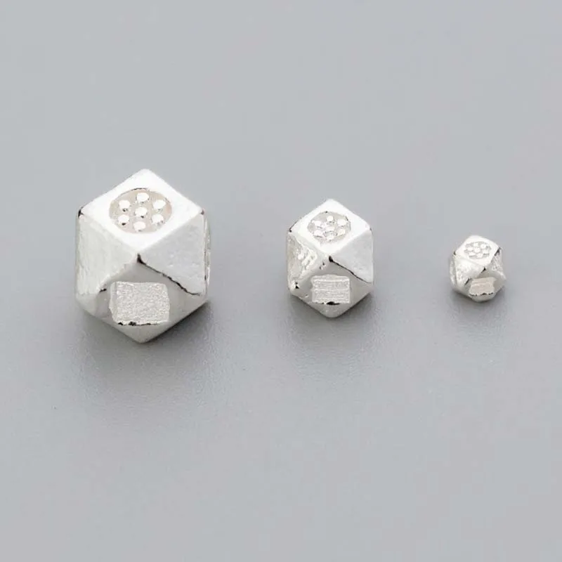 925 Sterling Silver Geometry Shape Carved Spacer Beads 2.4mm 4mm 6mm Charm Beads For Bracelets Necklace Jewelry Making Men Gift
925 Sterling Silver Geometry Shape Carved Spacer Beads 2.4mm 4mm 6mm Charm Beads For Bracelets Necklace Jewelry Making Men Gift